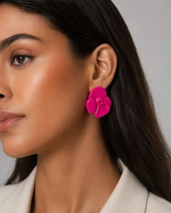 Brinco Berna Rosa
