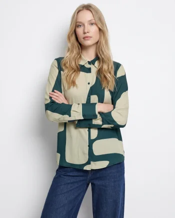 Camisa Lens Verde