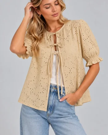 Casaco Pico Creme