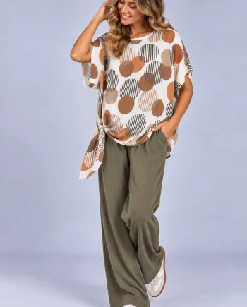 Blusa Nápoles Telha