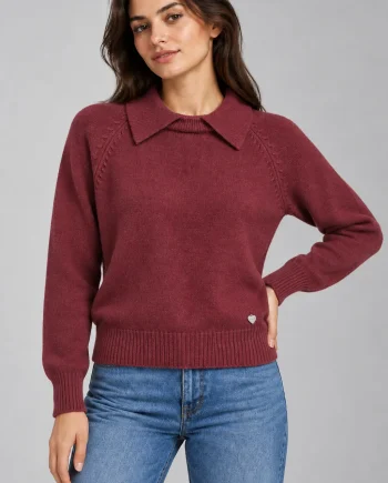 Camisola Vesal Bordeaux